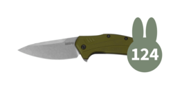 Kershaw Link Olive Stonewashed